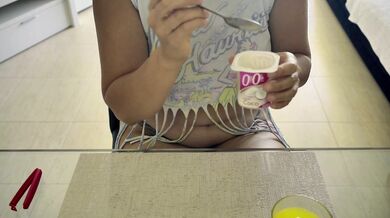 Final de un almuerzo tranquilo con un postre tranquilo #parte #2