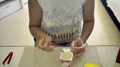 Final de un almuerzo tranquilo con un postre tranquilo #parte #2