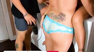 Devon And Nicole Banks Get A Big Cock - Juliana Grandi