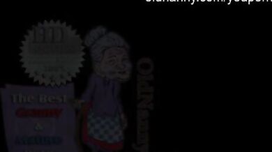 Grandma with big tits getting fucked by young guy