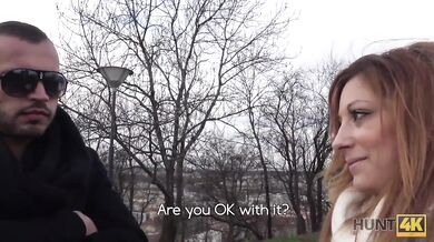 Naughty Man Fucks Good-looking Chick Jenifer Red For Money