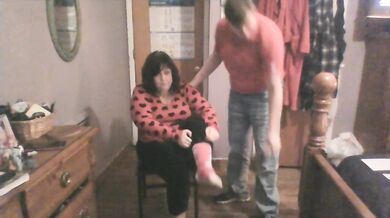 The strip search ( girl on girl)