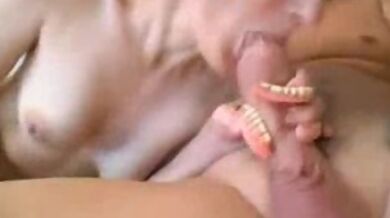 Granny Cock Sucking Without Her Dentures