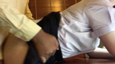 แอบเย็ดกับนักเรียน ม.ปลาย หุ่นอวบๆ ในห้องสมุด เย็ดแรงมาก เสียวมาก แต่ร้องไม่ได้ เสียงไทย