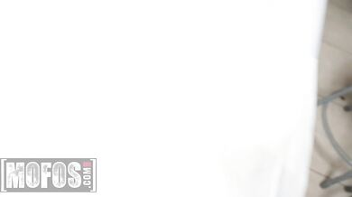 MOFOS - Emma Bugg Teases Victor Ray In Class With Her Ass, Then Sucks His Cock Under His Desk