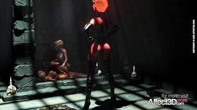 Spooky Big Tits Babes Having Futa Sex In A Fantasy Animation