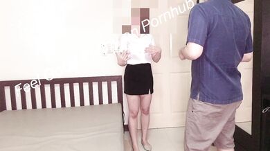 Student have sex in apartment นักศึกษา เย็ดแลกค่าห้อง