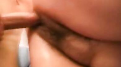 Two Granny Honeys Share The Cock Goodness