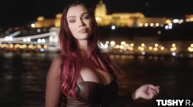 TUSHYRAW Busty redhead ass fucked
