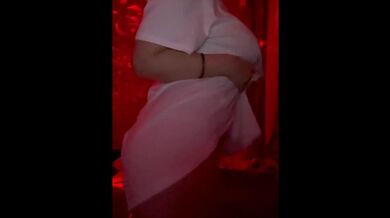 An intimate display from a beautiful woman.