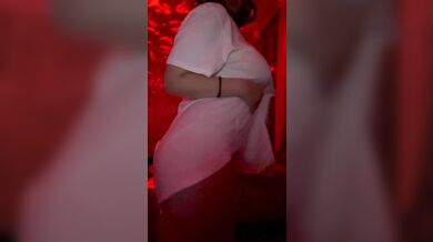 An intimate display from a beautiful woman.