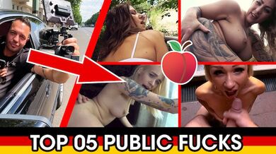 TOP 5 Public Fuck Adventures! Jenny, Mia, Arteya, Gabi & Alessandra Dates66
