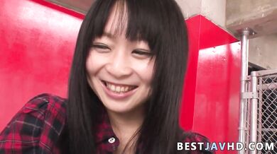 HAIRY AV - Nozomi Hazuki, a youthful and daring Japanese lady, solo drains off with super-naughty abandon.