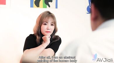 Bad Bad Models For A Painter And Then Gets Him Hard So She Fucks Him