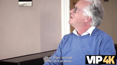 VIP4K. Milkshake Cuck. Hot sex with April Velvet