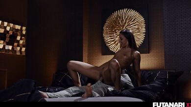 Lots Of Cum At Sleepover - Big Cock Futa Girls Cum Non Stop TRAILER