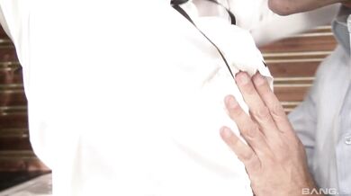 Wet Lady In Business Suit