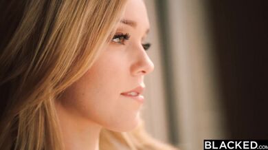 BLACKED Hot babe fucked in BBC gangbang