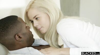 VIXENPLUS Blonde takes Her First Black cock