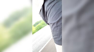 flash my hard dick in public