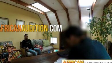 Cute black teen Maxxie gets fucked hard and girl liked her first casting