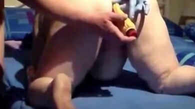 Granny's Secret Dildo Solo