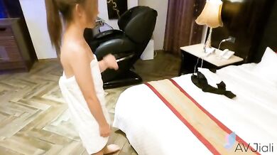 Lin Siyu And Friend Go For A Ride To A Hotel Where They Fuck - Lin Lin