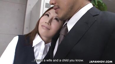 Rei Haruka Asks A Colleague To Fuck Her Like Crazy - Lady A.