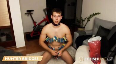 FetishHiveLive - Hunter Bridges - Pretty Boy Is Eager To Please And Submit