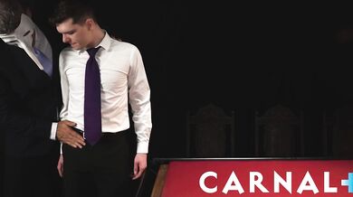 Silver fox fucks smooth innocent cutie