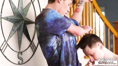 Handsome Homo Fucked After Sloppy BJ