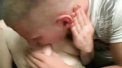 Oldie Sucking On A Hard Schlong