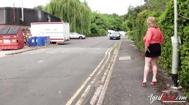 AgedLovE Busty Mature Got Picked up and Fucked