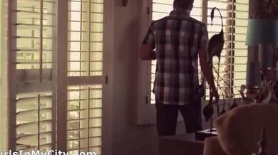 girl Creampied By Her Friend's step dad
