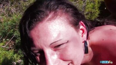 European girlfriend lets her best friend get penetrated hard by her big cock boyfriend