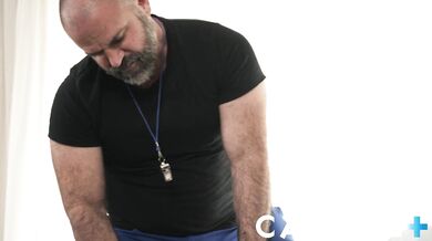 Hot young jock fills tight ass of DILF