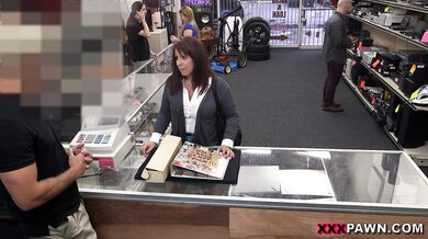 MILF Sells Her Husband's Stuff For Bail Money - XXX Pawn
