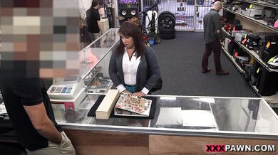 MILF Sells Her Husband's Stuff For Bail Money - XXX Pawn