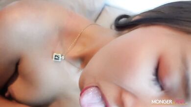 All natural Thai cutie gets paid to fuck a foreign man