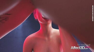 Futanari Harley Fucks Her New Cellmate In A 3D Animation