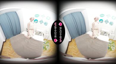 Gorgeous Skinny Teen, Tea Mint, Enjoying A Big Cock In VR