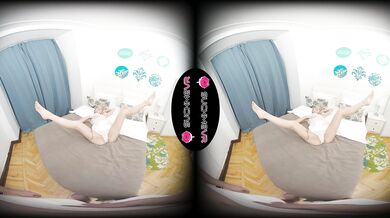 Gorgeous Skinny Teen, Tea Mint, Enjoying A Big Cock In VR