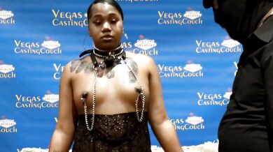 Ebony Ass Hooked BDSM- Close Up Anal – Interracial- HOT Wax -Anal Masturbation – Handcuff Bound Orgasm