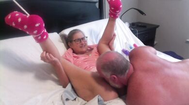 Hot MILF Gets Her Pussy Shaved Licked And Large Buttplug Inserted Mature