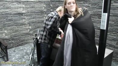 PRIMAL FETISH NETWORK - Naked stepsister makes him warm and horny (Ashley Lane)