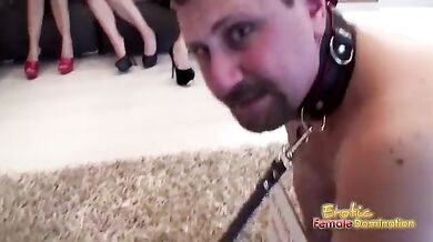 Guy Made To Lick Alpha Males Boots In Front