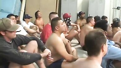 Girl sucks off whole neighborhood