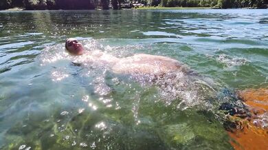 VLOG-3 I play the mermaid, he got very horny
