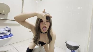 Edging for 15 times like a good doggy