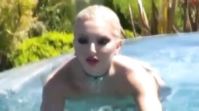 Euro slut pounded by big thick veined cock